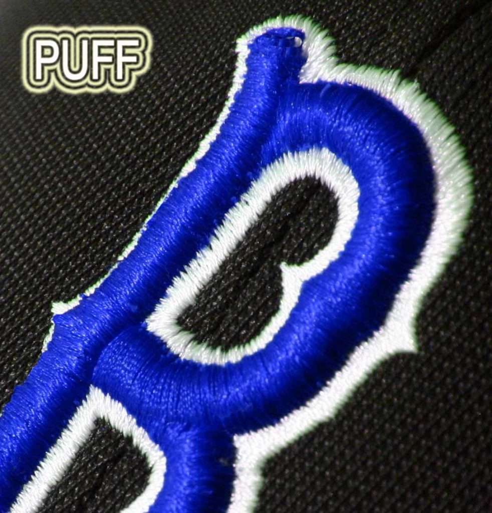 3D Puff Embroidery Digitizing