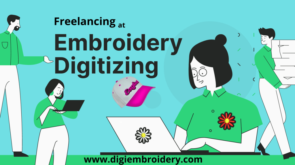 Freelancing at Embroidery Digitizing