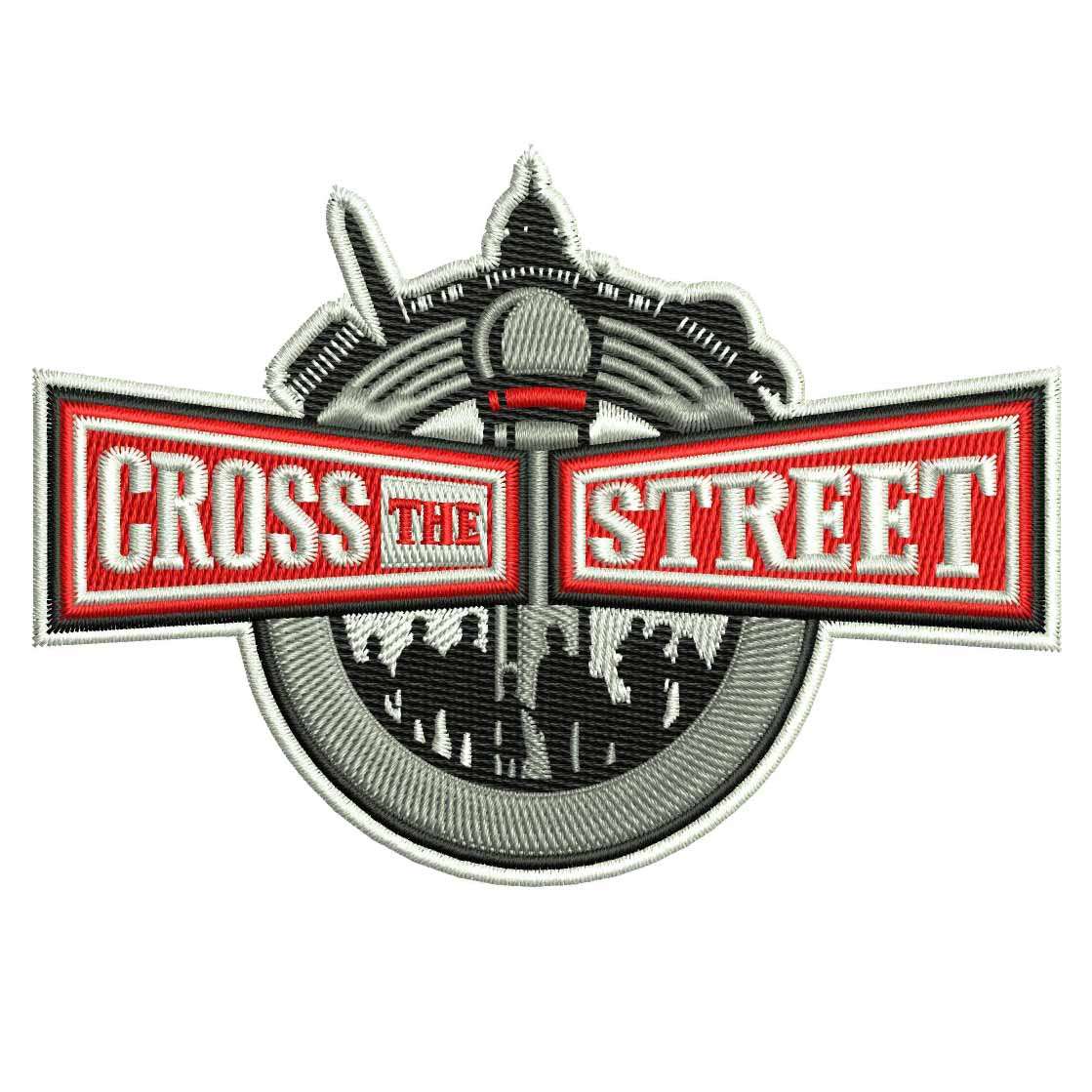 CROSS THE STREET Digi Embroidery