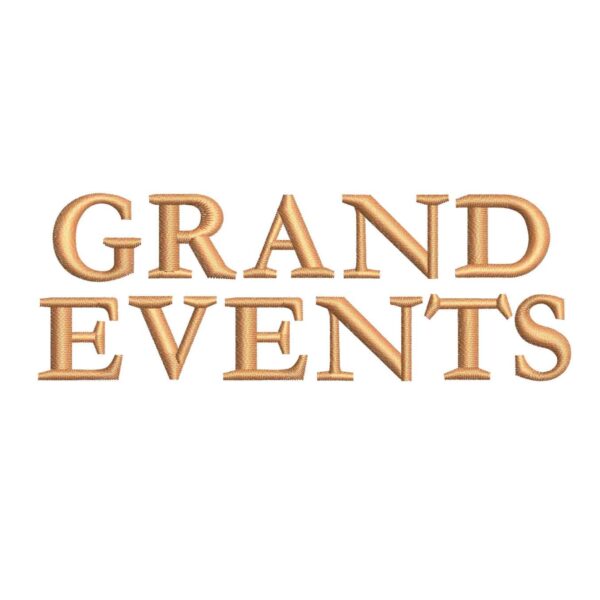 #02 GRAND EVENTS EMBROIDERY DESIGN