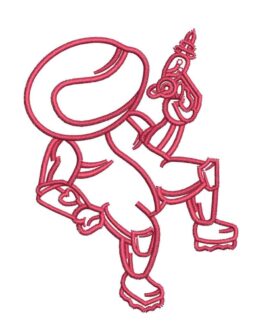 #02 ROBOT EMBROIDERY DESIGN