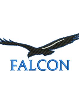 #32 FALCON EMBROIDERY DESIGN