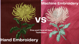 Read more about the article Stitching Clash – Hand Embroidery VS Machine Embroidery